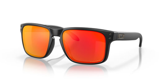 Oakley Holbrook sunglasses (lens colour: Prizm ruby) matte black - 1 pair of glasses